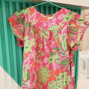 Lilly Pulitzer girls Abbey Silk dress